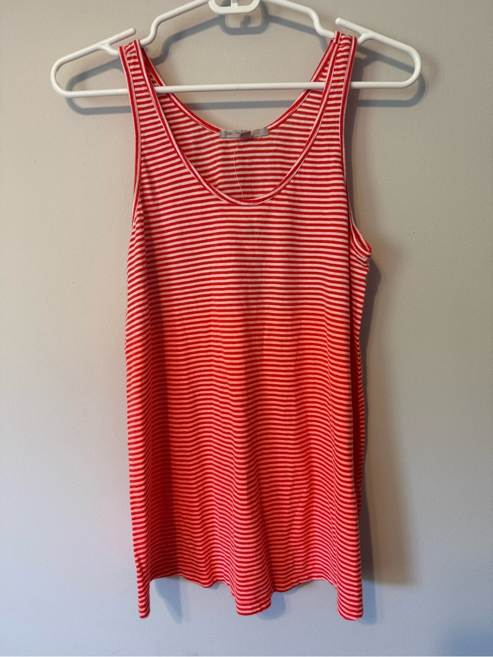 GAP Red and White Striped Tank